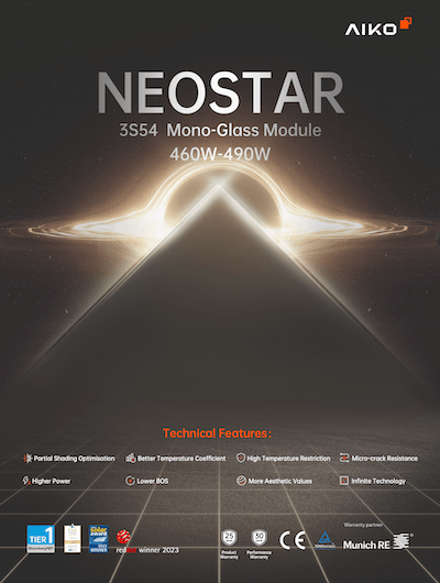 Aiko Neostar 490W datasheet