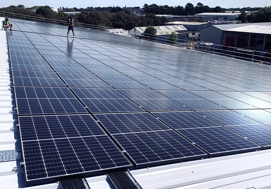 Commercial Solar Panels in Hampshire