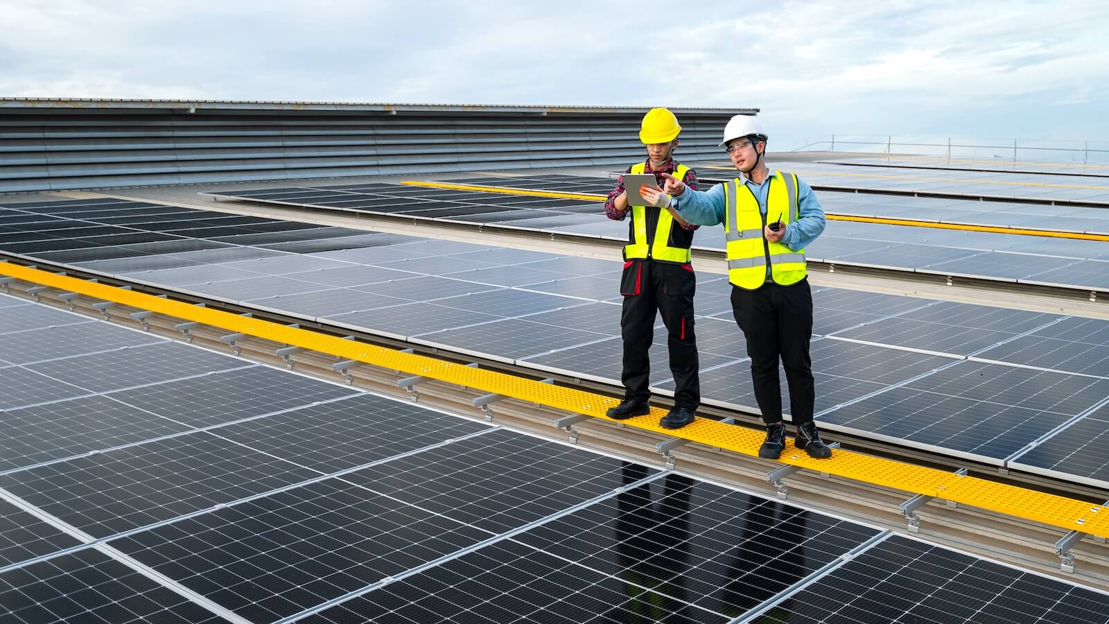 Commercial Solar Panel System Installation