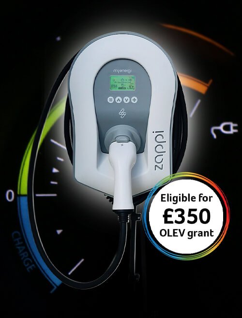 Electric Car Charging Points Home installations £350 OLEV Grant