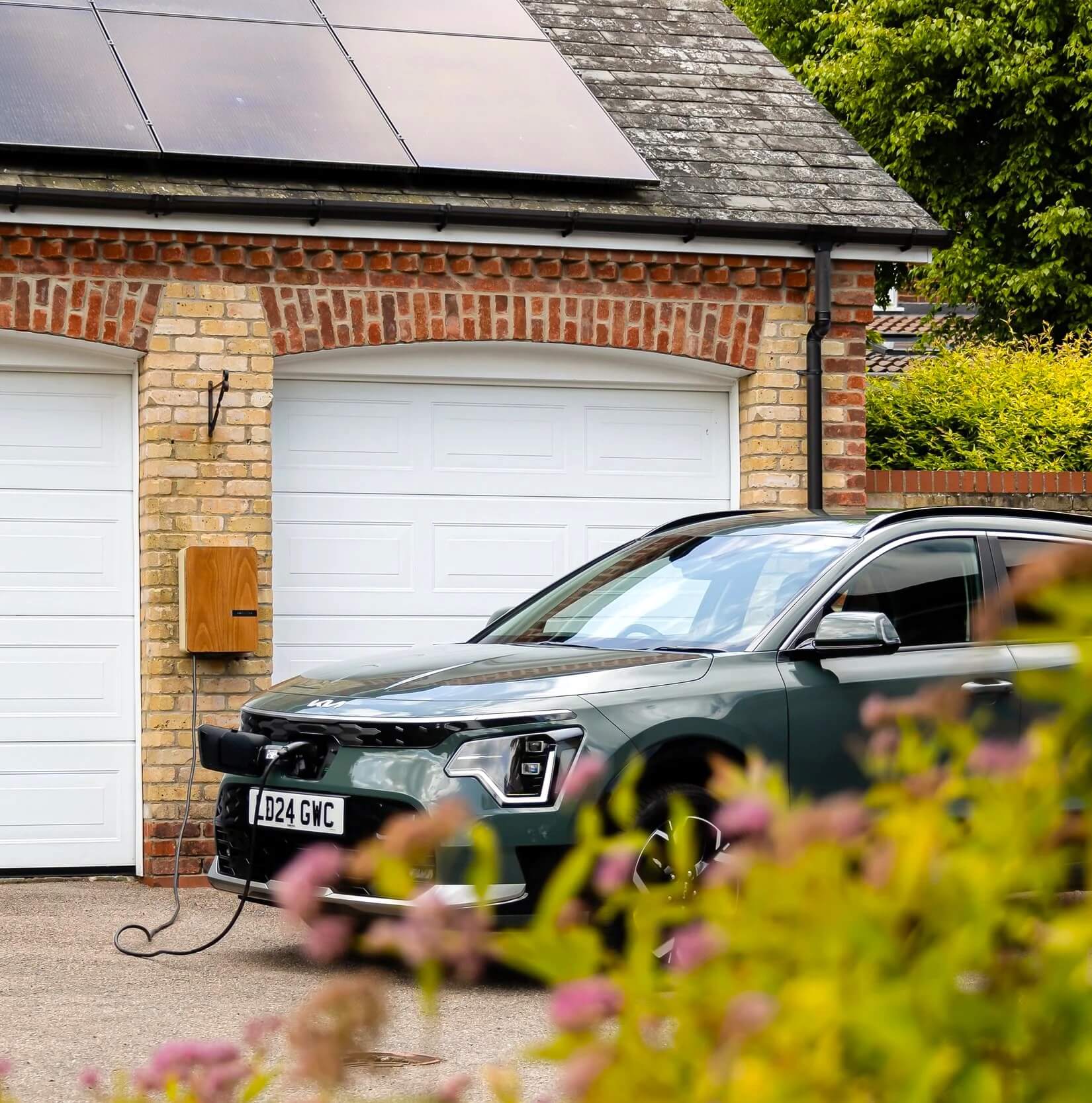 EV Grant with Solar Panels