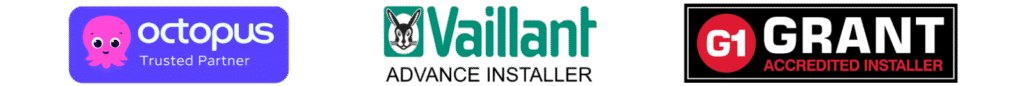 Heat pump manufacturer logos