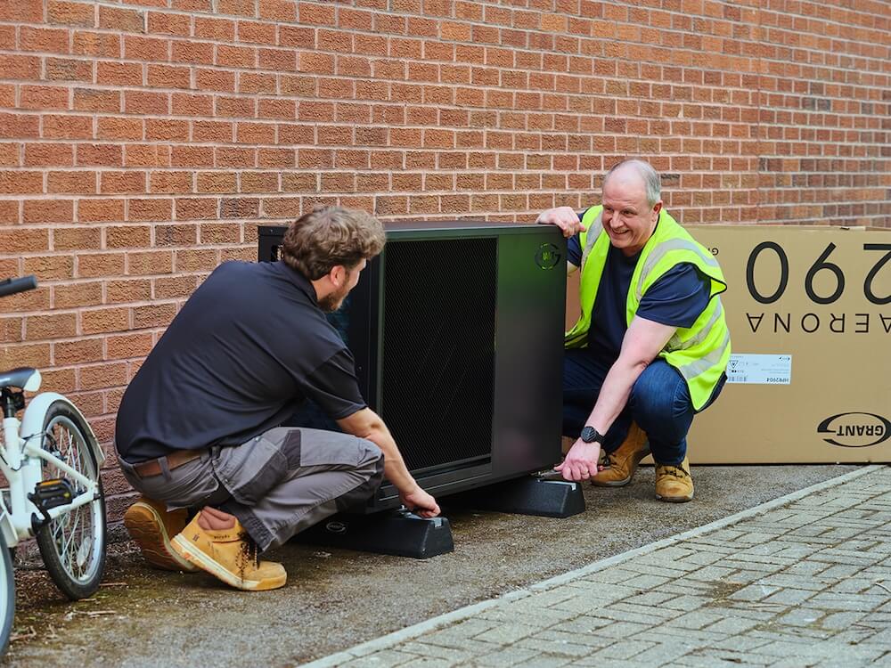 Heat pumps offer much lower running costs if you are replacing an oil or LPG boiler