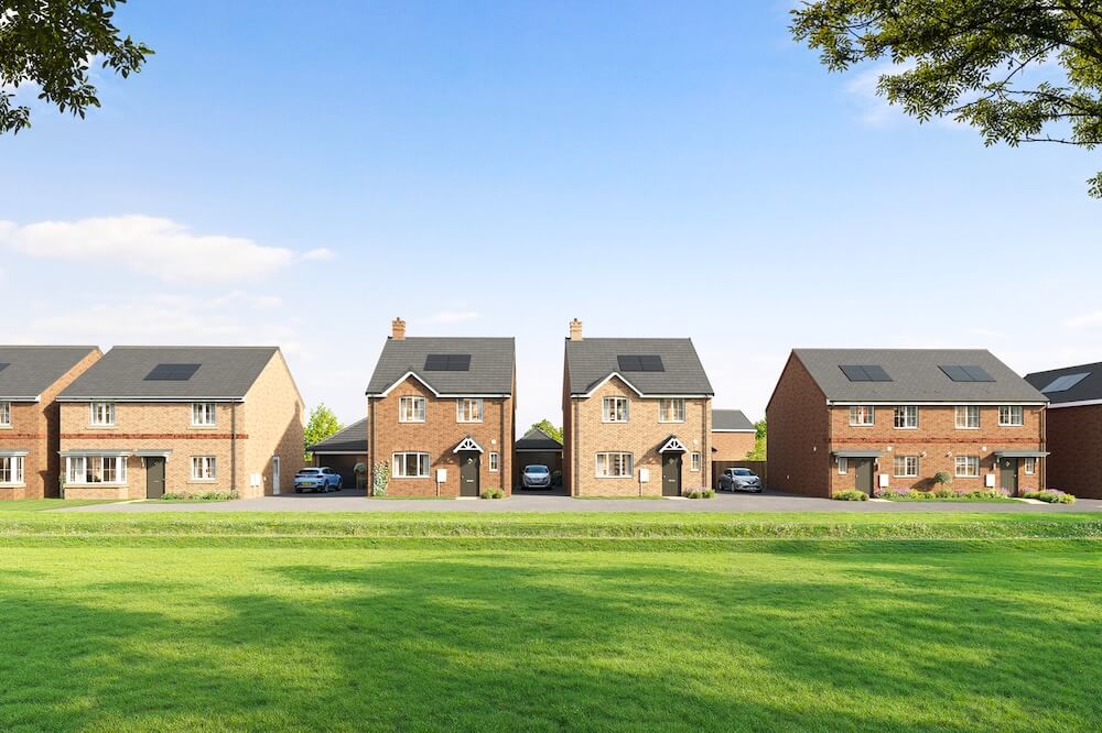 A view of a Maidenhead neighbourhood with residential properties, illustrating the planning permission considerations for solar panel installations