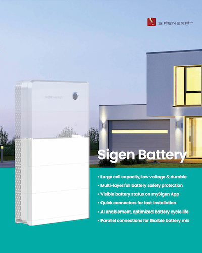 SigenStor Battery Datasheet