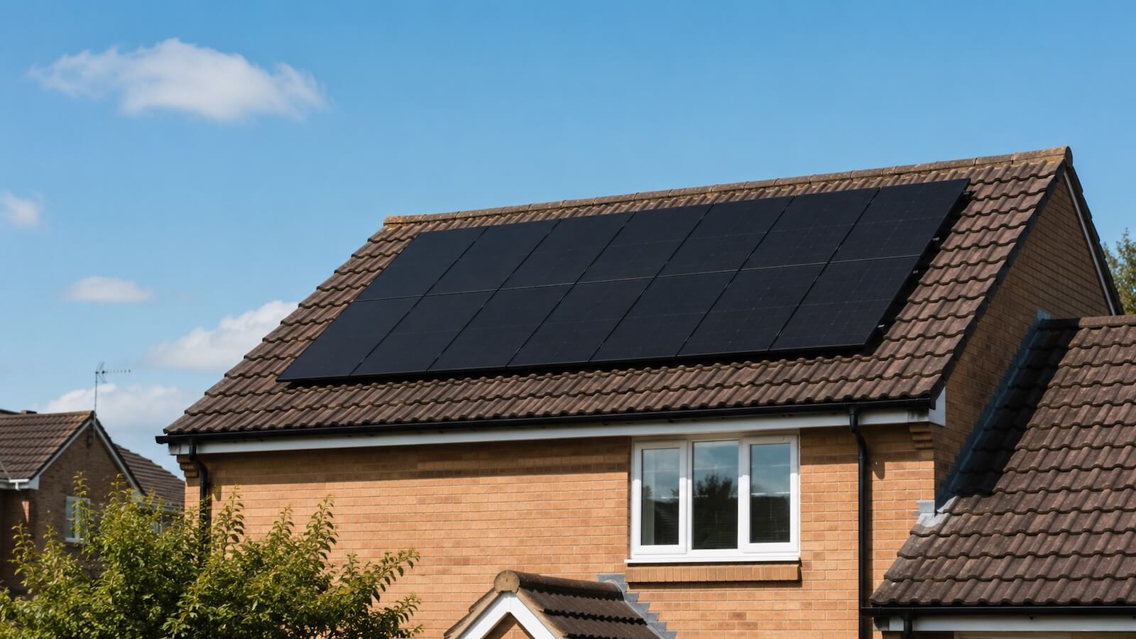 Solar panels improve the rate cut further