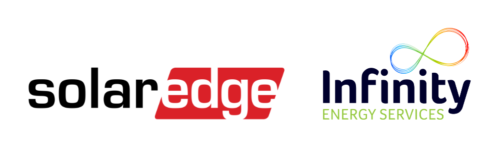 solaredge-infinity-energy-services-logos SolarEdge Infinity Energy Services Logos