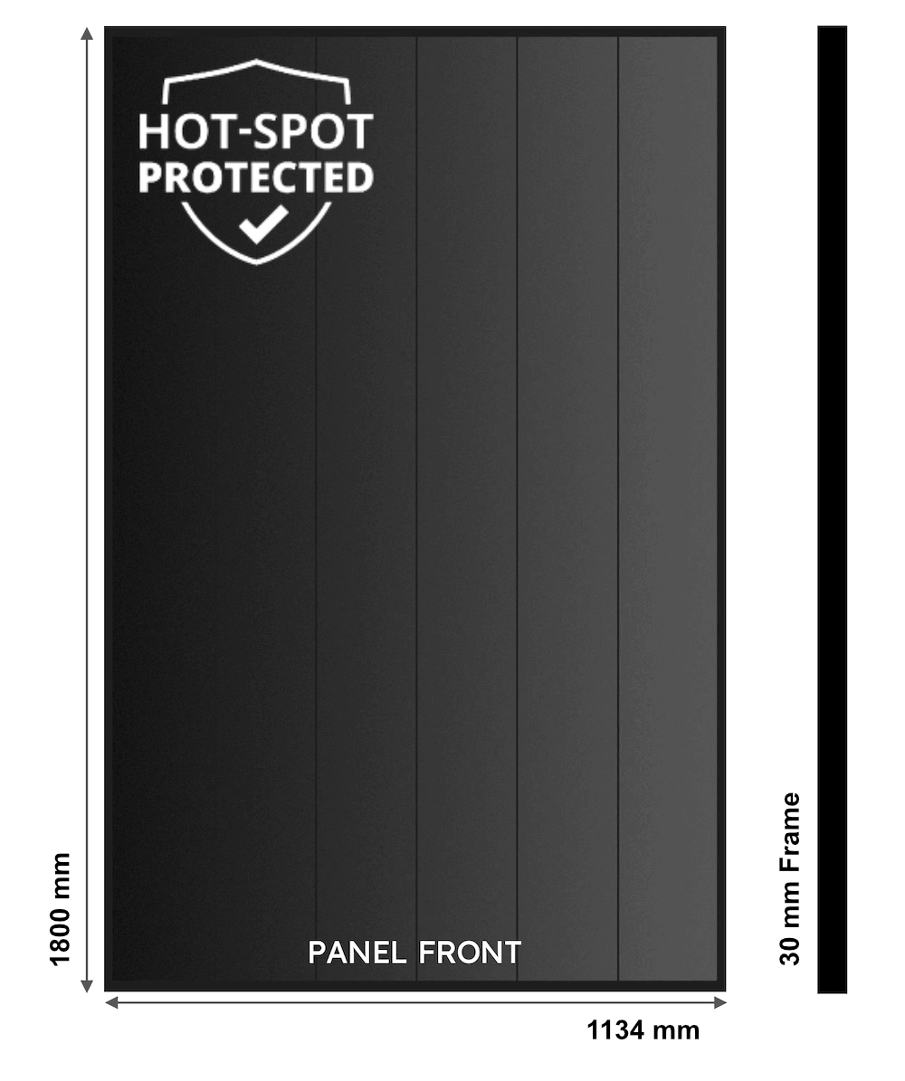 SunPower M Class solar panel SunPower M Class solar panel