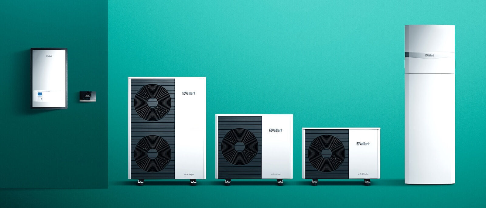 Vaillant aroTHERM plus heat pump range